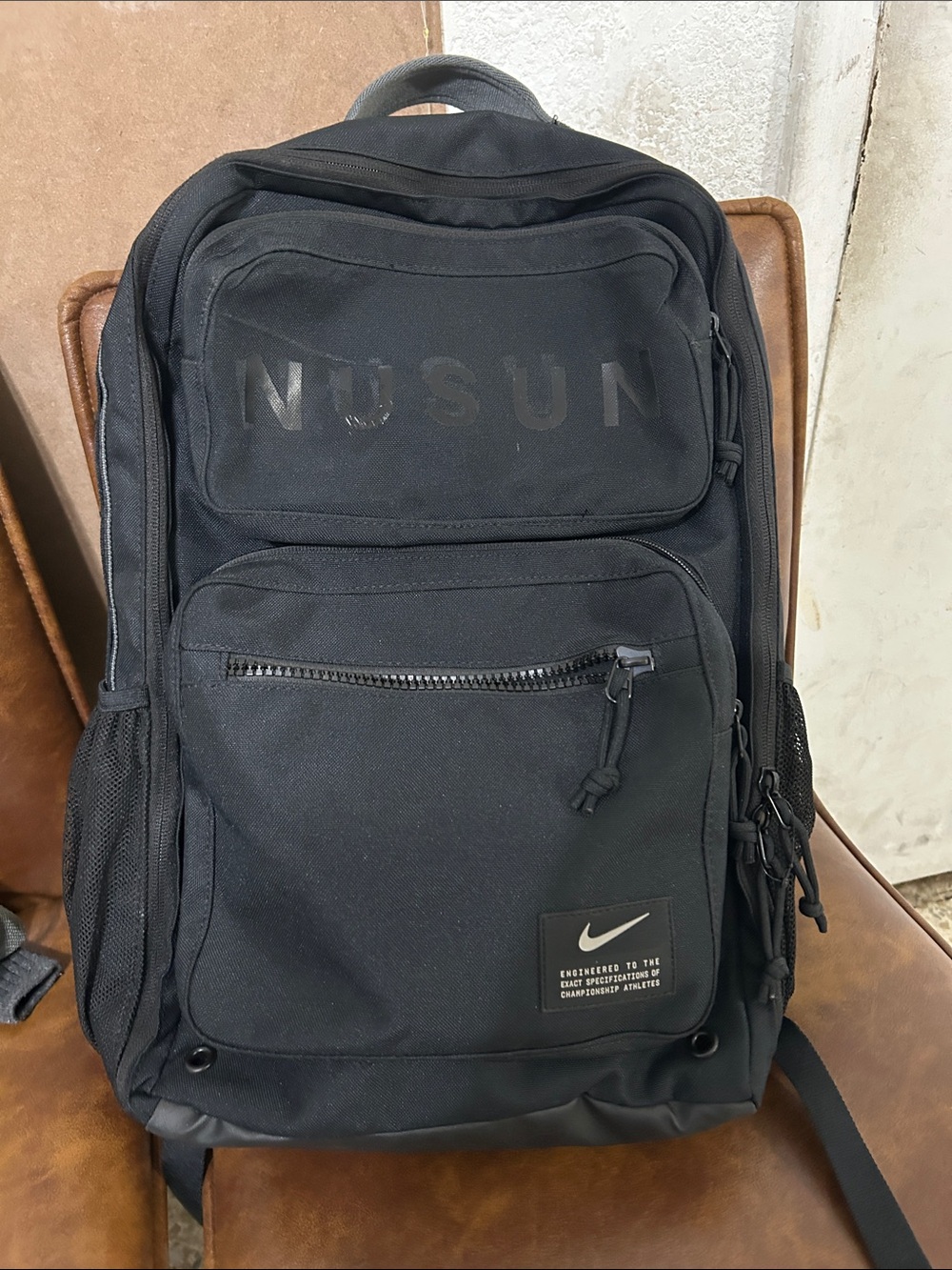 Nike Black Tactical-Style Backpack